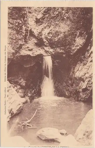 Postcard Chiffa Wasserfall 1922