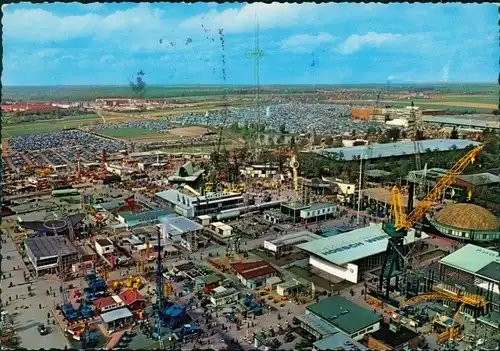 Ansichtskarte Hannover Messegelände 1963