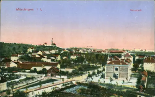 CPA Mörchingen Morhange Neustadt 1916