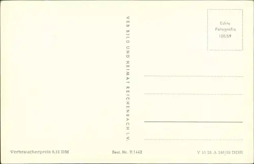 Ansichtskarte Finsterbergen-Friedrichroda Stadtteilansichten 1959