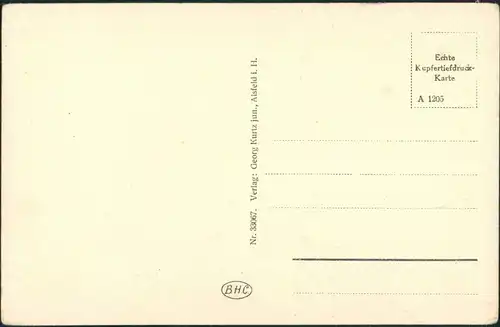 Ansichtskarte Alsfeld Partie am Rathaus 1928