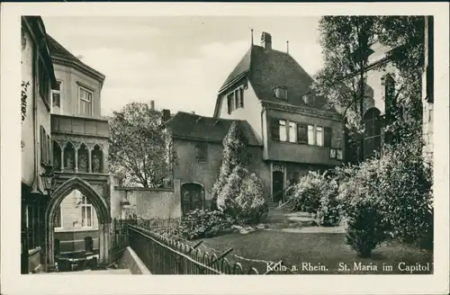 Ansichtskarte Köln St. Maria im Capitol 1936