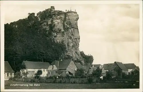 Ansichtskarte Dahn Jungfernsprung 1932