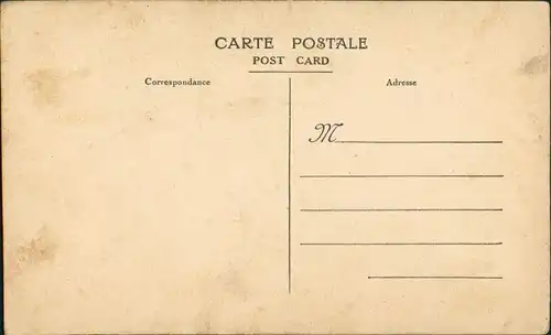 Ansichtskarte  Andenken an Frankreich - Militaria gestickte AK 1916