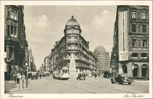 Ansichtskarte Hannover Am Steintor 1938