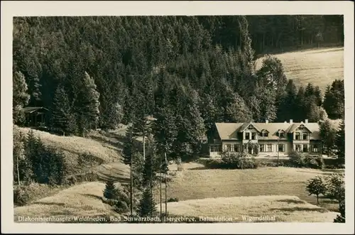 Bad Schwarzbach-Bad Flinsberg  Świeradów-Zdrój Diakonissenheim 1938