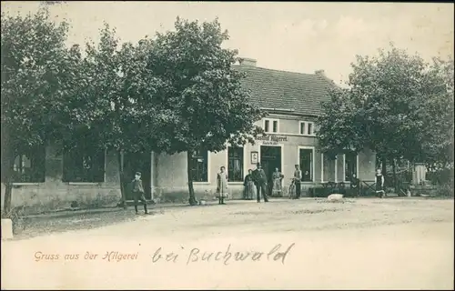 Postcard Hilgerei Ninocin Gaststätte 1905