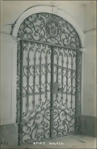 Ansichtskarte Innsbruck Kloster/Abtei Wilten - Portal 1909