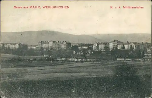 Mährisch Weißkirchen Hranice na Moravě KUK Militäranstalten 1911