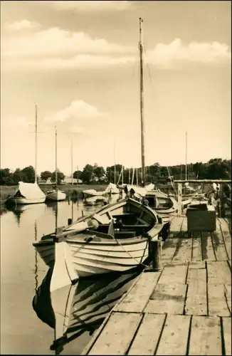 Ansichtskarte Zinnowitz Am Achterwasser 1975