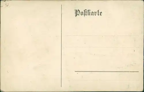 Ansichtskarte  Künstlerkarte - handgefertigt - Schwäne auf dem See 1914