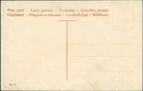 Ansichtskarte Basel Kleinbasel 1907