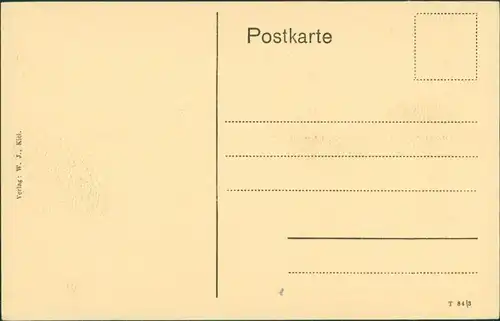 Ansichtskarte Kiel Stimmungsbild Kieler Förde 1928