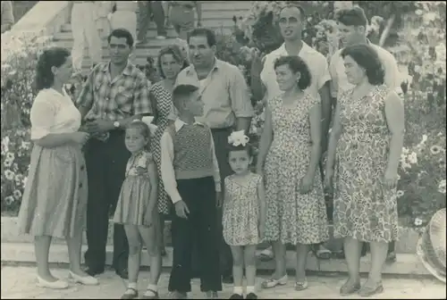 Bulgarien (allgemein) Trachten/Typen (Bulgarien) - Reisegruppe 1955 Privatfoto 