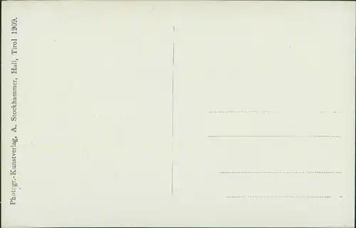 Ansichtskarte Hall in Tirol Solbad Hall Eingangsportal - Stuck 1909