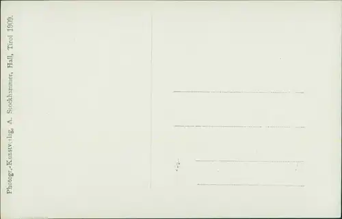 Ansichtskarte Hall in Tirol Solbad Hall Fensterstuck - Fassade 1909