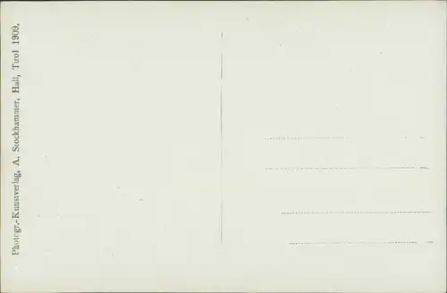 Ansichtskarte Hall in Tirol Solbad Hall Renaissance Portal 1909