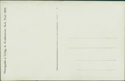 Ansichtskarte Hall in Tirol Solbad Hall Rathaussaal 1909