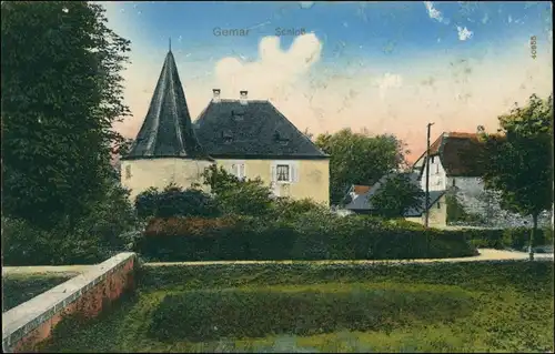 CPA Gemar Guémar Partie am Schloss 1913