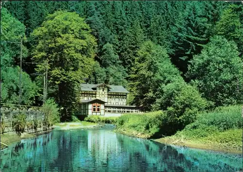 Bad Schandau Gaststätte und Hotel "Lichtenhainer Wasserfall" 1979