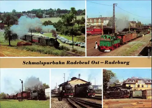 Friedewald-Moritzburg Traditionszug, Güterzug, Radebeuler Lokschuppen 1996