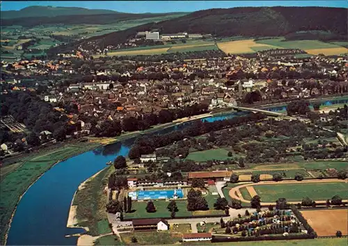 Ansichtskarte Höxter (Weser) Luftbild 1985