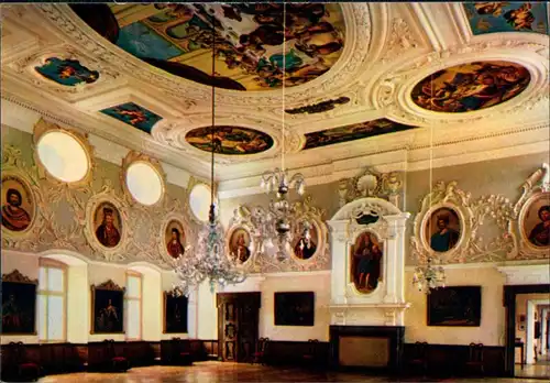Ansichtskarte Höxter (Weser) Schloß Corvey - Kaisersaal 1980