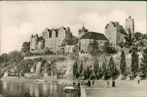 Ansichtskarte Bernburg (Saale) Schloß 1959