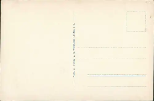 Ansichtskarte Lindau (Bodensee) Blick vom Pfänder 1929