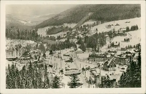 Spindlermühle Špindlerův Mlýn | Spindelmühle Blick auf die Stadt 1965 