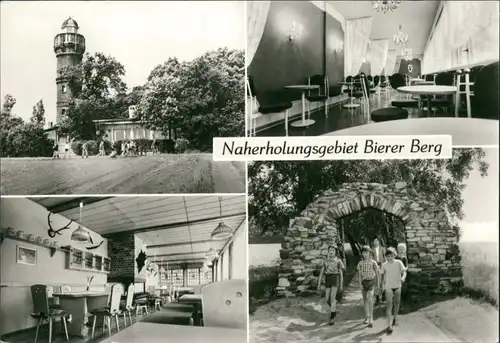 Ansichtskarte Schönebeck (Elbe) Naherholungsgebiet Bierer Berg 1979