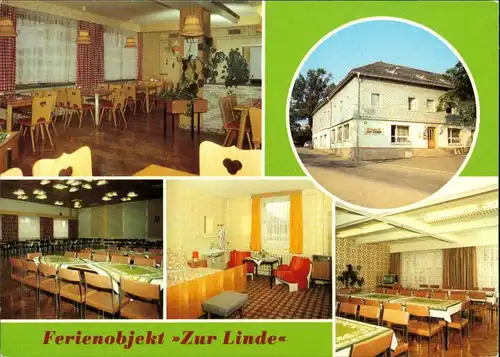 Ansichtskarte Dreba Ferienobjekt "Zur Linde" 1982