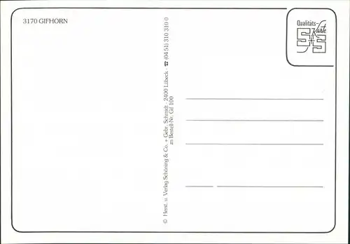 Ansichtskarte Gifhorn Ratsweinkeller 1995