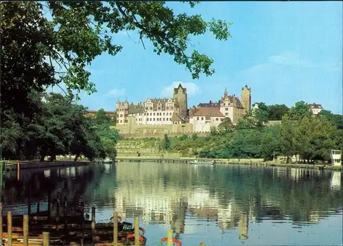 Ansichtskarte Bernburg (Saale) Schloss 1981