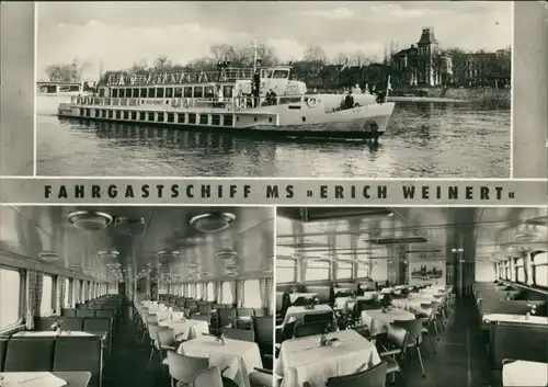 Ansichtskarte Magdeburg Weiße Flotte Magdeburg 1962