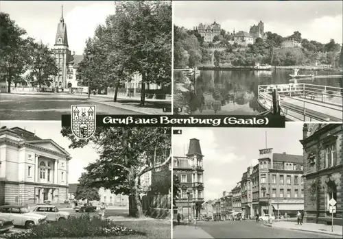 Bernburg (Saale) Theater, Kreiskulturhaus, Ernst-Thälmann-Straße c1975