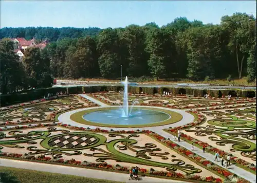 Ansichtskarte Ludwigsburg Gartenschau "Blühendes Barock" 1980