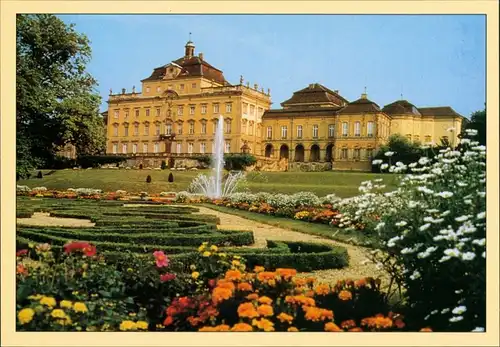 Ansichtskarte Ludwigsburg Residenzschloss 1980