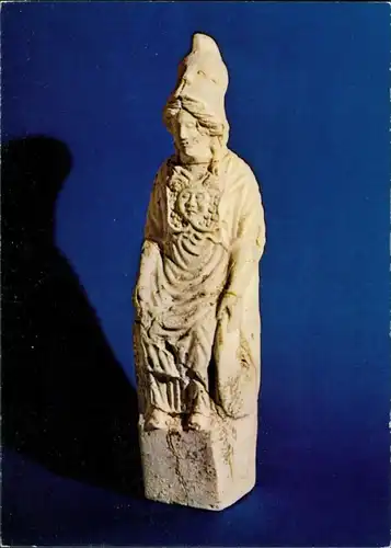 Bad Homburg vor der Höhe Saalburgmuseum - Tonstatuette der Minerva 1970
