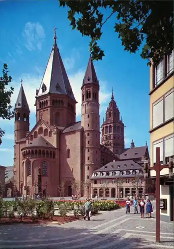 Ansichtskarte Mainz der 1000-jährige Dom 1980