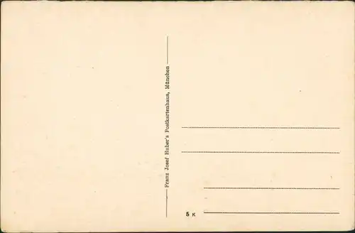 Ansichtskarte Kochel am See Berg: Herzogstand (1731 m) - Heimgarten 1925