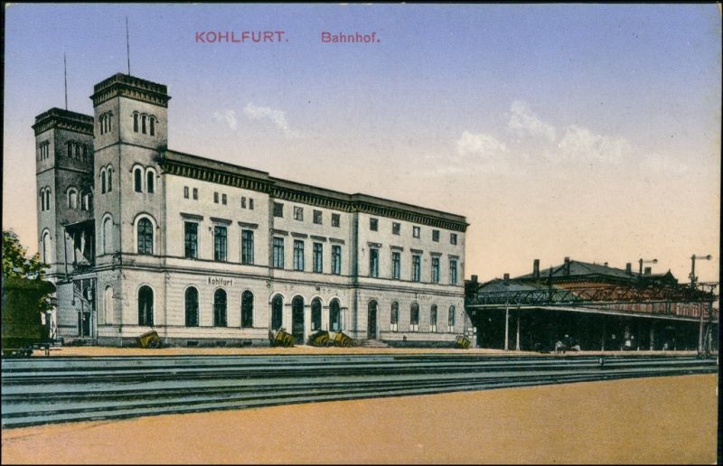 Postcard Kohlfurt Węgliniec Bahnhof 1925 Nr. 149662