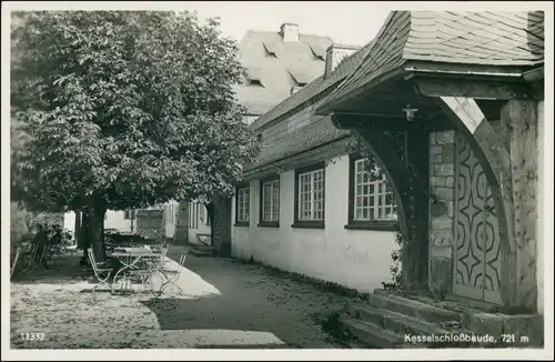Löwenberg (Schlesien) Lwówek Śląski Restaurant Kesselschloßbaude 1937 