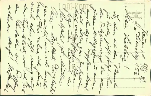 Postcard Jauer Jawor Friedenskirche 1932