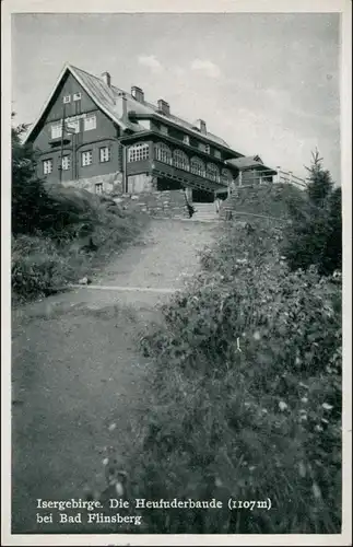Bad Flinsberg Świeradów-Zdrój Heufuderbaude/Schronisko Na Stogu Izerskim 1939