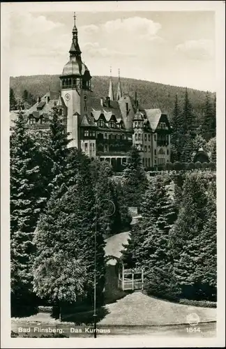 Postcard Bad Flinsberg Świeradów-Zdrój Partie am Kurhaus 1931