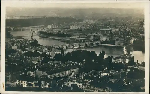 Foto Prag Praha Blick über die Stadt 1929 Privatfoto