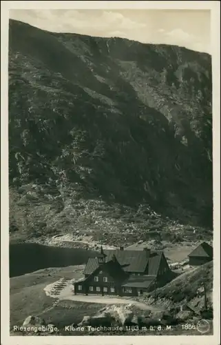 Brückenberg-Krummhübel Karpacz Górny Karpacz Kleine Teichbaude 1929