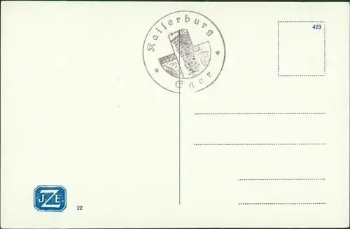 Postcard Eger Cheb Doppelkapelle 1930