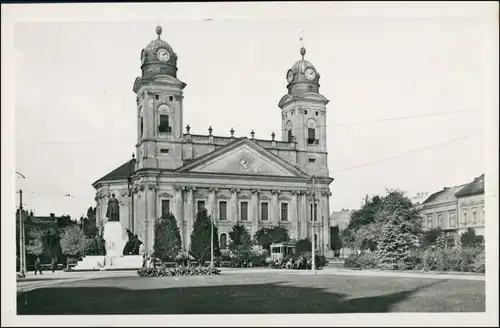 Postcard Debreczin Debrecen Ref. nagytemplon 1940